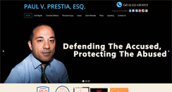 Desktop Screenshot of prestialaw.com